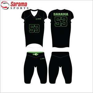OEM Design <b>Light</b> Weight American <b>Football</b> Uniform Custom Team Apparel Name and Number American <b>Football</b> Uniform - Product Image 2