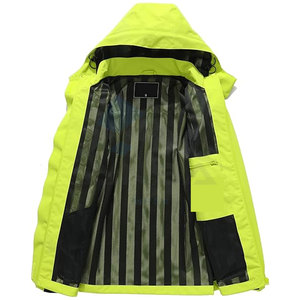 Veste Softshell pour femmes avec capuche amovible, doublée en polaire, coupe-vent, isolée, longue, chaude, imperméable, veste de pluie noire - Product Image 3