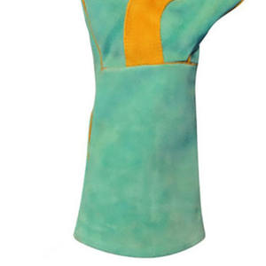 Nouveau 2025 Gants de soudage sur mesure de qualité professionnelle en gros Gants de travail d'hiver avec cuir fendu de vache - Product Image 5