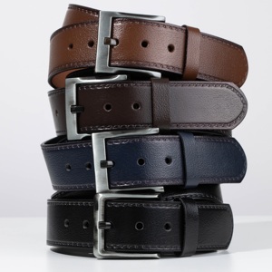 Cinturón Premium para Hombre, Estilo Casual, Elegante Hebilla Cuadrada de Aleación, Alta Resistencia, Moda, Combinación Perfecta de Calidad y Elegancia, Akyol 4.5cm - Product Image 5