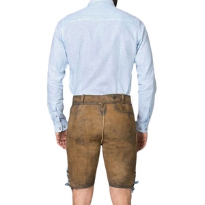 Traje Bávaro Lederhosen, Pantalones Cortos Lederhosen con Tirantes para el Oktoberfest, Precio Económico al por Mayor para Hombre - Product Image 2