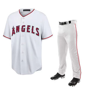 Conjunto de ropa deportiva de béisbol personalizada de alta calidad, recién llegado, uniforme de malla transpirable con estampado de sublimación superior, tela personalizada - Product Image 1