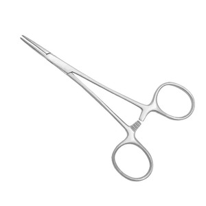 Pinzas Kocher de acero inoxidable de alta calidad, pinzas hemostáticas delicadas, instrumentos quirúrgicos rectos de 18cm 1x2 dientes - Product Image 4