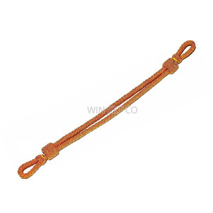 Correas de oficina de lingotes de metal hechas a medida Cordones trenzados de patrón redondo con acabado recubierto para prendas de vestir y sombreros de seda-Hecho en Pakistán - Product Image 4