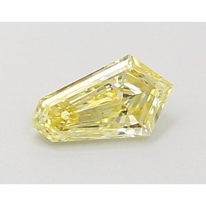 Diamant de laboratoire jaune vif fantaisie VS1 de 0,28 ct - Product Image 1