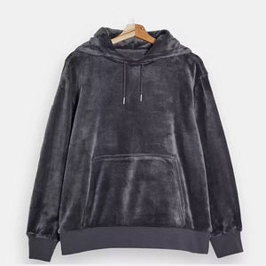 Nouvelle mode de sweat à capuche en velours d'usine OEM de sweats à capuche en velours de haute qualité pour hommes nouveau dernier design - Product Image 5