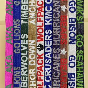 Fashion Handmade Beaded Strap for Ladies High Quality Pearl and Crystal Bead <b>Accessory</b> <b>Women</b> <b>Bag</b> Strap for Shoulder Handbag - Product Image 1