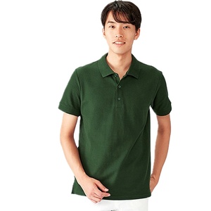 Venta al por mayor de fábrica 100% algodón 220 Gsm en blanco liso transpirable hombres Golf Polo camiseta para hombres - Product Image 6