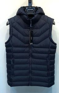 แจ็กเก็ตขนเป็ดมีฮู้ดสำหรับทุกเพศพร้อมซิปปิดโลโก้ด้านหน้าแบบลำลองกันน้ำ/กันลมสำหรับฤดูหนาว - Product Image 2