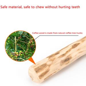Tienphong 2024 New Promotions! Coffee Wood <b>Dog</b> Chews, Natural White and Sustainable Chewing <b>Toy</b> for Biting and Teething Training - Product Image 3