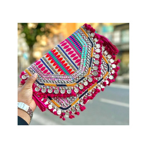 Bolso de mano tipo sobre con monedero para mujer, bolsa de mano cruzada, para noche, venta al por mayor, Guru, Kirpa, Export House, novedad - Product Image 5