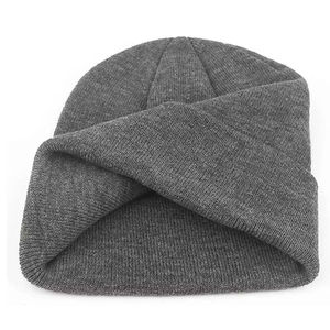 Bonnets de couleur blanche casquettes en laine couleur vêtements d'hiver décontractés sur mesure jacquard bonnet chapeau pour hommes en gros bonnets casquettes 2026 - Product Image 6