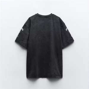 T-shirt pour femme de haute qualité conçu sur mesure Lady Collection 100% coton Logo personnalisé broderie t-shirts - Product Image 2