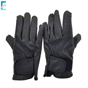 Gants d'équitation d'hiver en cuir Cabretta super doux pour femmes poignées confortables pour l'équitation - Product Image 4