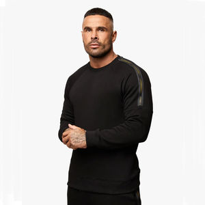 2024 hommes femmes français polaire sweat couleur unie 3D lettre motif à manches longues épaule tombante 100% coton pour l'hiver - Product Image 6