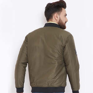 Chaquetas Bomber para Hombre de Alta Calidad, Servicio OEM, Chaqueta Bomber para Hombre Más Vendida, Chaqueta Bomber Personalizada para Hombre en Todas las Tallas - Product Image 3