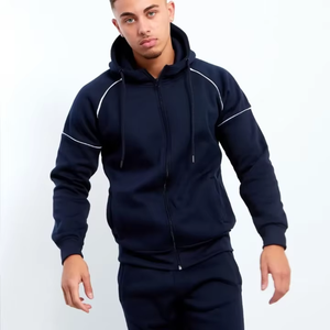 Chándal de calidad superior para hombres con capucha Fitness Gym Ropa Hombres Running Set Ropa deportiva Jogger Hombres Chándal Traje de invierno Deportes - Product Image 4