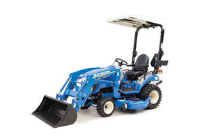 Nouveau tracteur utilitaire compact New HollanZ WORKMASTER 25S 25HP 4WD avec chargeur frontal et pelle arrière, boîte de vitesses, pompe, moteur, attelage 3 points - Product Image 4