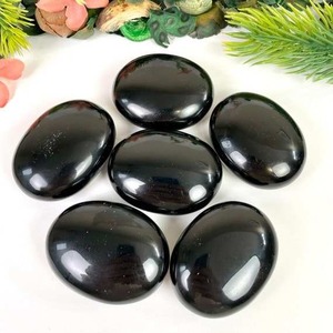 นักส่งอินเดียหินออบซิเดียนสีดำสำหรับปลดปล่อยอารมณ์หรือสติและการป้องกัน - Product Image 4