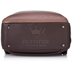 Mochila Minimalista de Moda, de Cuero PU, para Uso Diario, Estilo Urbano, Mochila de Cuero Personalizada - Product Image 4