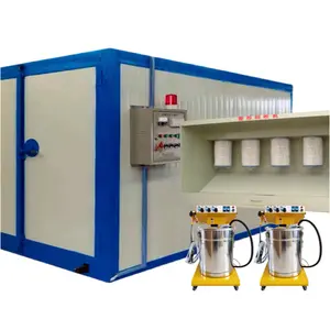 Gas Electric Build Powder Coating/Baking/Curing Oven for powder coating