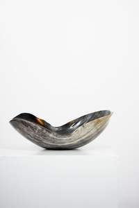 ÉLÉGANT MAIN DE HAUTE QUALITÉ ARTISANAL BOL EN CORNE POLI Ustensiles de cuisine pour servir la soupe et les nouilles Bol en corne élégant - Product Image 4