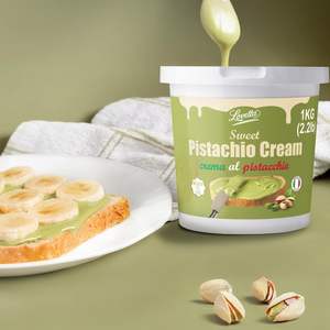Crème à tartiner à la pistache 1 kg Pâte de pistache italienne douce pour desserts, pâtisserie, confiserie et recettes gastronomiques Prix ​​abordable - Product Image 3
