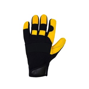 ถุงมือหนังคุณภาพสูงสำหรับงานประกอบ ถุงมือหนังแพะสำหรับทำสวน - Product Image 4