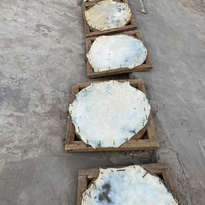 Peau de tambour en cuir brut coloré, matériau de haute qualité pour la fabrication de tambours DIY - Product Image 4