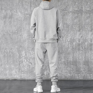 Conjunto Deportivo de Dos Piezas con Capucha para Hombre, Diseño Elegante, Antibacteriano, para Invierno, para Gimnasio y Uso Casual - Product Image 4