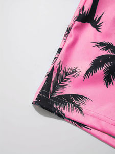 2025 OEM Men's Clothing <b>Sets</b> High Quality 100% Cotton 280 Tshirt & <b>Shorts</b> Washed Summer <b>Shirt</b> <b>Short</b> <b>Set</b> - Product Image 5