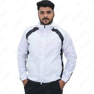 Custom Design Solid Color Zipper Closure Soft Shell Turtleneck Loose Fit Streetwear Windbreaker <b>Jacket</b> Breathable Windproof - Product Image 1