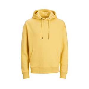 เสื้อฮู้ดดี้สีน้ำเงินสงบแบบโอเวอร์ไซส์สำหรับผู้ชาย รับสกรีนโลโก้ ปักลาย ผ้าฝ้าย 100% บริการ OEM ODM มีให้บริการ - Product Image 1