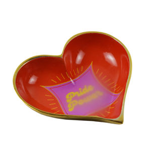 Tazón Arcoíris para Decoración del Hogar, Plato Orgánico Colorido, Regalo del Orgullo LGBTQ, Plato para Servir Dulces y Bocadillos - Product Image 1