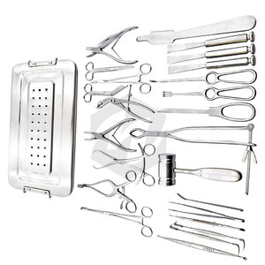 Juego de cirugía ortopédica básica, 25 Uds., Kit completo de instrumentos médicos quirúrgicos con caja, herramientas ortopédicas médicas de acero inoxidable - Product Image 6