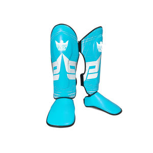 MMA artes marciales espinilleras acolchadas ajustables Muay Thai protectores de piernas con protección de empeine para entrenamiento de kickboxing y combate - Product Image 5