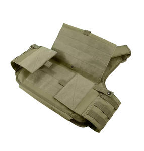 Haute qualité unisexe fermeture éclair rapide plaque souple transporteur personnalisé étanche Molle gilet respirant maille extérieur adapté National - Product Image 4