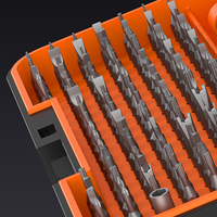 UFTOOLS - Juego de Destornilladores Eléctricos 167 en 1 con Motor N30, Pantalla Digital, 0.15-0.55N.M, Kit de Herramientas de Reparación Electrónica de Precisión para el Hogar
