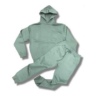 2024 traje de sudor personalizado para hombre 100% algodón Jogging ropa de moda Cierre de cintura elástica diseño diferente y Color liso - Product Image 5