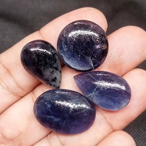 Gemme en vrac d'iolite bleue violette naturelle de haute qualité pour la conception de bijoux ou le travail énergétique utilise l'approvisionnement en gros - Product Image 1