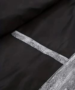 Veste coupe-vent en toile pour hommes avec fermeture éclair couleurs et logo personnalisés veste d'hiver extérieure imperméable et respirante vente en gros - Product Image 6