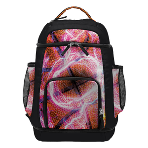 Sac à dos de basket-ball avec filet porte-balle sac de sport de grande capacité pour hommes formation scolaire voyage en plein air - Product Image 1