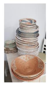 Crafts <b>Decoration</b> Seagrass Hanging <b>Plate</b> Home Style Hand-knitted Round <b>Plate</b> <b>for</b> Seagrass <b>Wall</b> <b>Decoration</b> Ready to Ship - Product Image 5