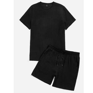 Ensemble T-shirt et pantalon décontracté pour garçon, dernier design, été, 100% coton, impressions personnalisées, logo pour les tout-petits et les enfants, fournisseur BD - Product Image 5