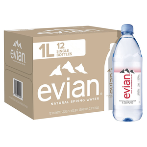 Agua embotellada al por mayor de Evian, agua mineral de Evian 12X750ml en botella para mascotas/botella de agua mineral 330ml, 500ml, (paquete de 24) - Product Image 6