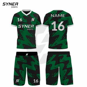 Ensemble de maillots de football personnalisables pour adultes, vêtements de sport à manches courtes, uniformes de football et kits pour vêtements de sport d'équipe - Product Image 1
