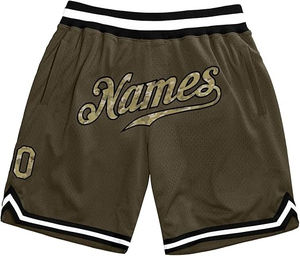 Mayorista Fabricante Hombres Baloncesto Quickdry Ligero Perzonalized Logo Impresión Ropa Deportiva Cintura Elástica Pantalones Cortos - Product Image 2