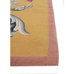 Tapiz de Pared de Arte Moderno Chino (c.1990) en Tela Verde Wasabi Vibrante para Decoración de Dormitorios, Estilo Navideño para Uso en Exteriores - Product Image 4