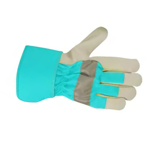 ถุงมือหนังทำงานสำหรับงานหนักถุงมือนิรภัยแบบแยก50ชิ้นจากปากีสถานสั่งไซส์ XL โลโก้ได้ตามต้องการ - Product Image 3