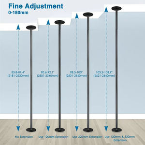 <span class=keywords><strong>Barre</strong></span> de <span class=keywords><strong>pole</strong></span> <span class=keywords><strong>dance</strong></span> autoportante amovible de 2,8 m (9,18 pi) en acier inoxydable et acier pour la <span class=keywords><strong>pole</strong></span> <span class=keywords><strong>dance</strong></span> à domicile - Product Image 4